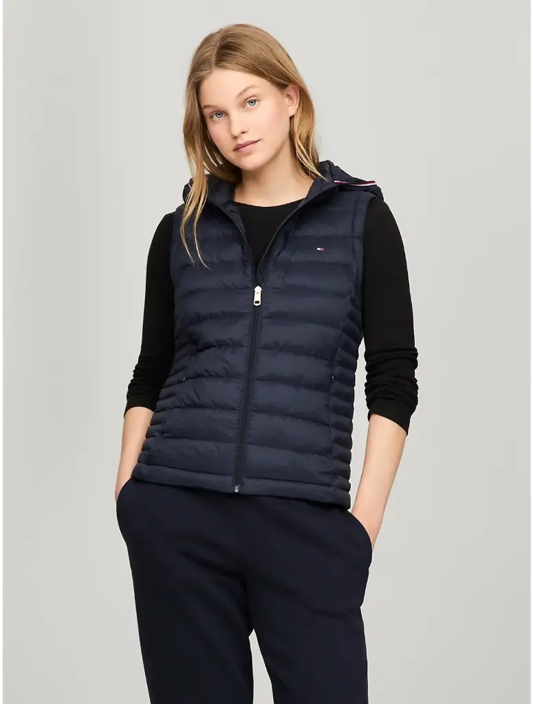 Chaleco Azul Tommy Hilfiger