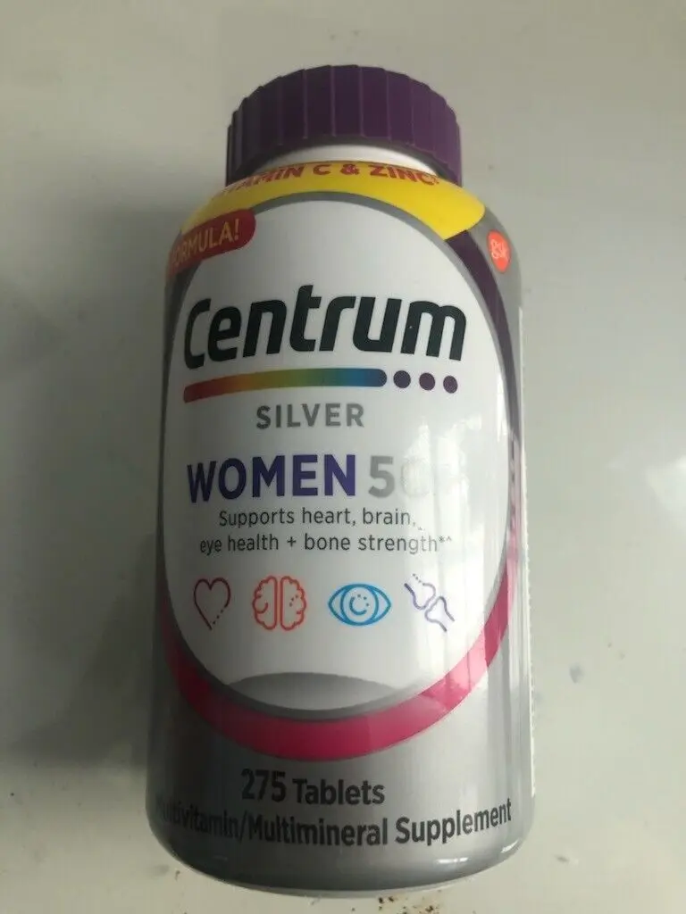Multivitamínico/Multimineral Centrum Silver Women 50