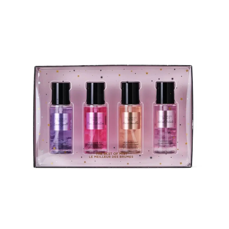 Mini Mist Set x4 Victoria's Secret 75ml c/u 