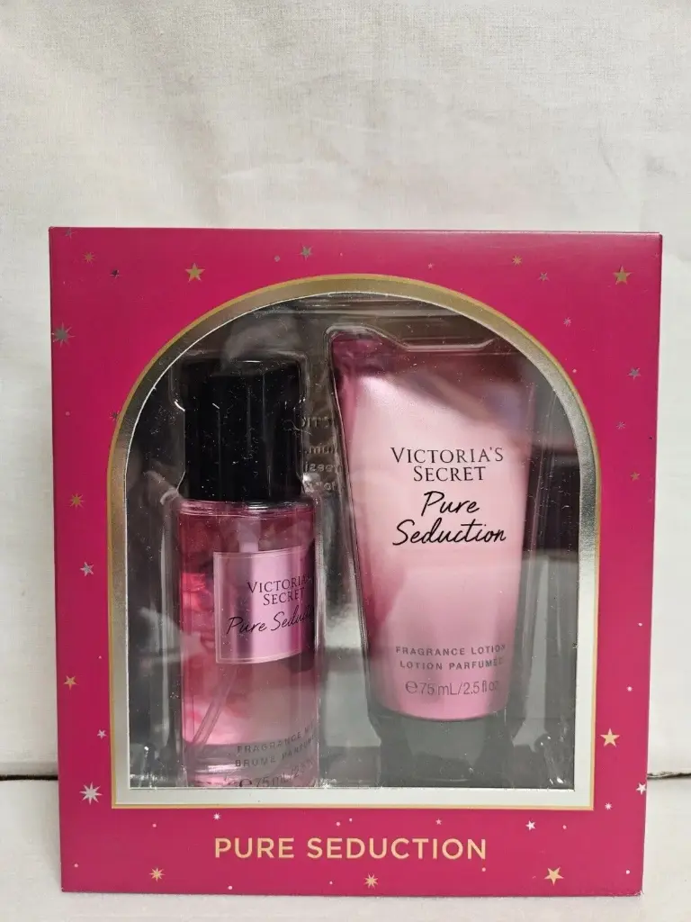 Mini Duo Victoria's Secret Pure Seduction Mist & Lotion Set de regalo 2.5 oz