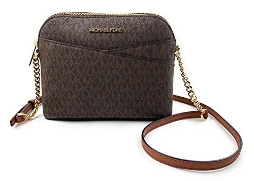 Crossbody Michael Kors Monograma Marron 