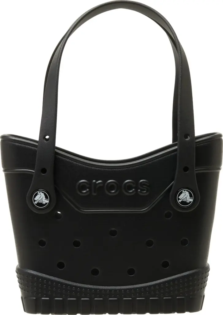 Cartera Negra Small Crocs 