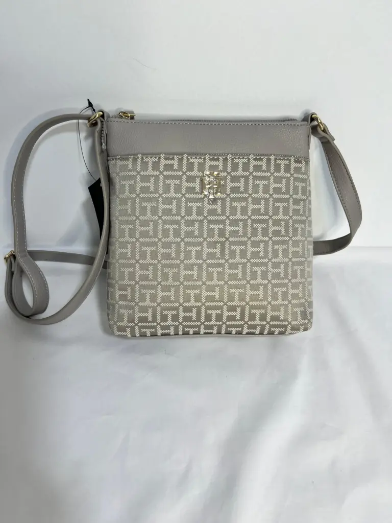 MORRAL TOMMY HILFIGER MONOGRAMA BEIGE 69J8906