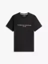 Polo Logo Bordado Tommy Hilfiger Negro 78J6318 BDS