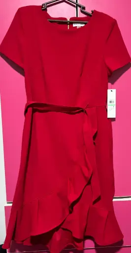 Vestido Rojo Calvin Klein CD4C12U7