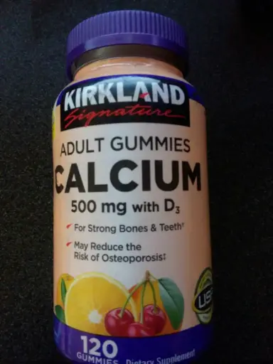 Calcio 500 mg con Vitamina Kirkland Signature