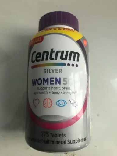 Multivitamínico/Multimineral Centrum Silver Women 50