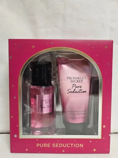 Mini Duo Victoria's Secret Pure Seduction Mist & Lotion Set de regalo 2.5 oz