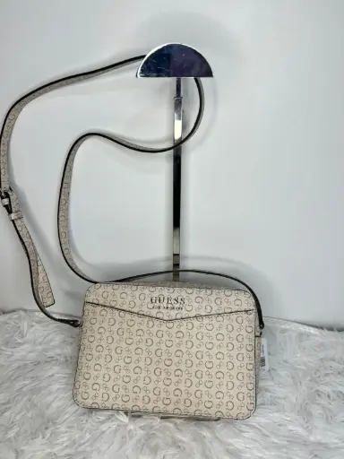 Crossbody Guess Monograma Rosa Claro SV956070 