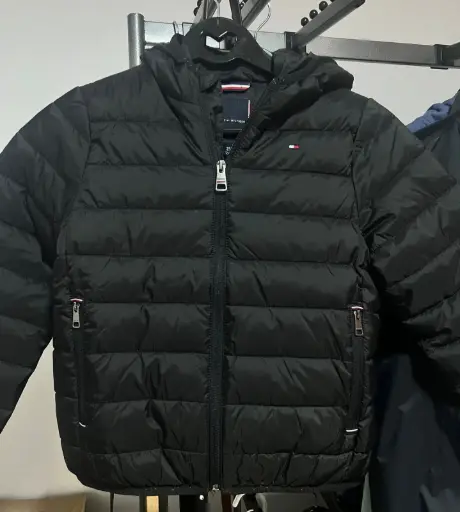 Casaca Tommy Hilfiger Kids (6-7) Impermeable Negro 7IJ4433