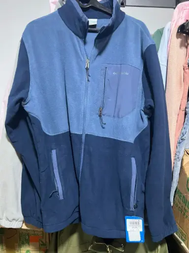 Polera Columbia Fleece Fall Color Blocked XM5168-465