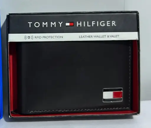 BILLETERA TOMMY HILFIGER CUERO